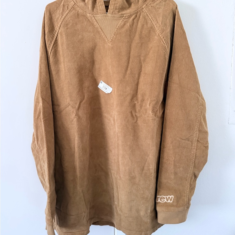 Drew House Brown Corduroy Hoodie Sweater